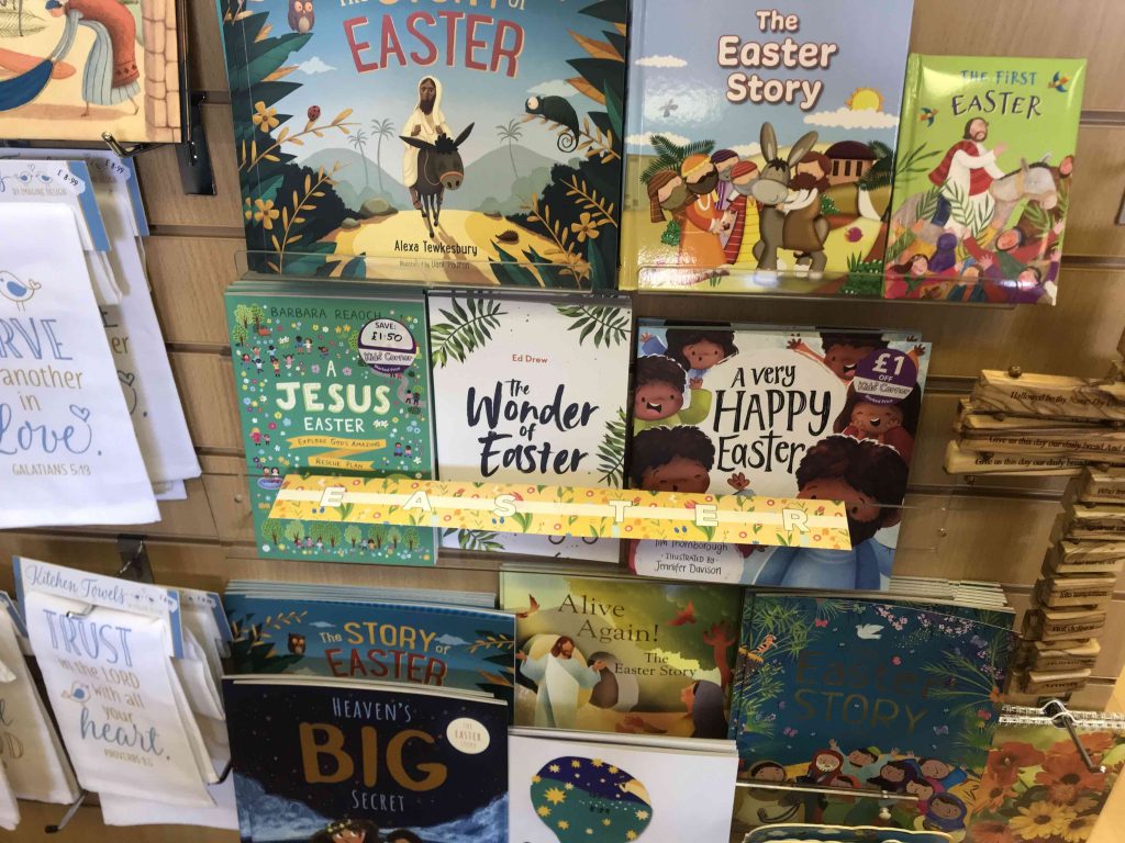Easter in Exeter, Book selection at Bridge Books